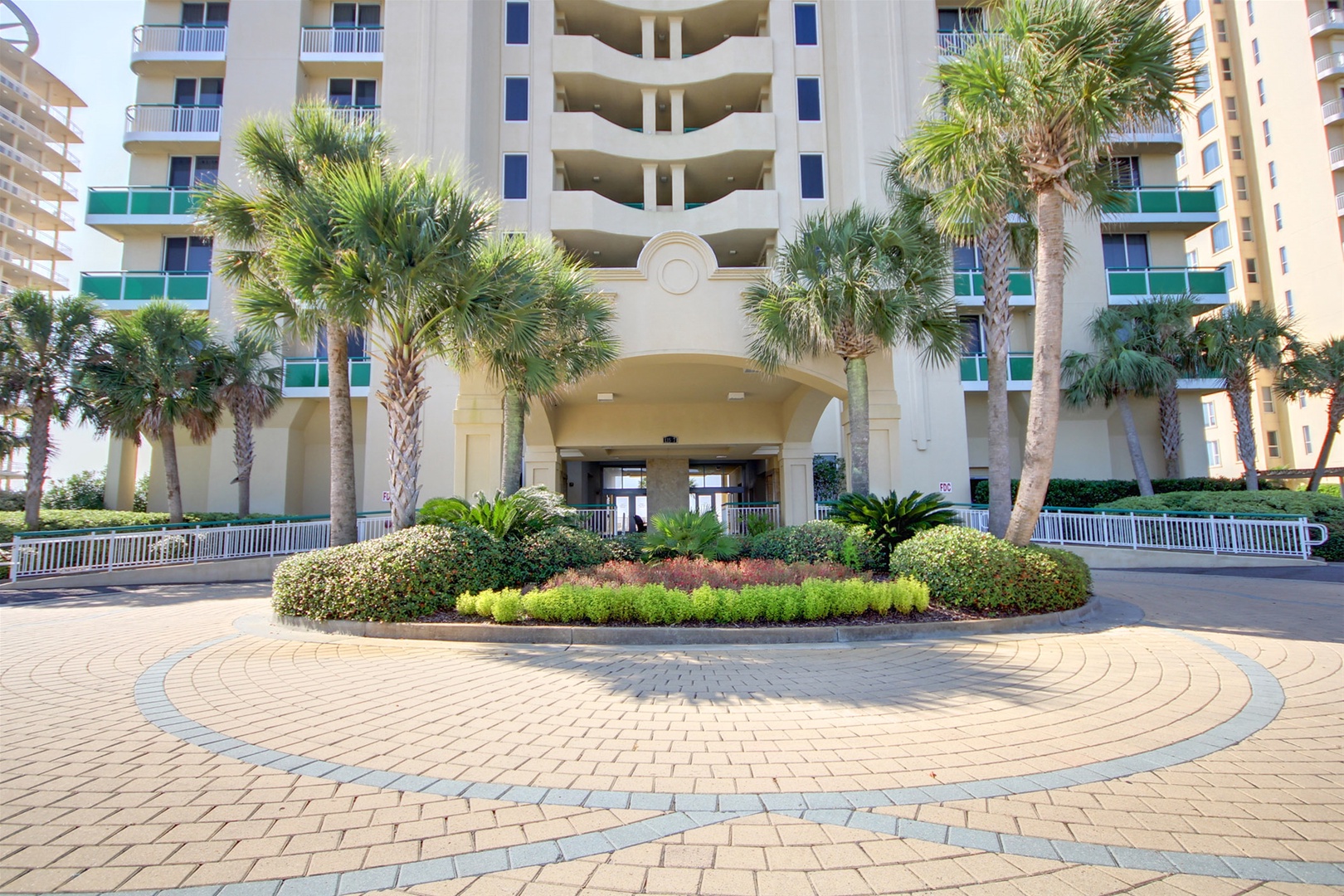 Beach Colony Resort Front Entrance