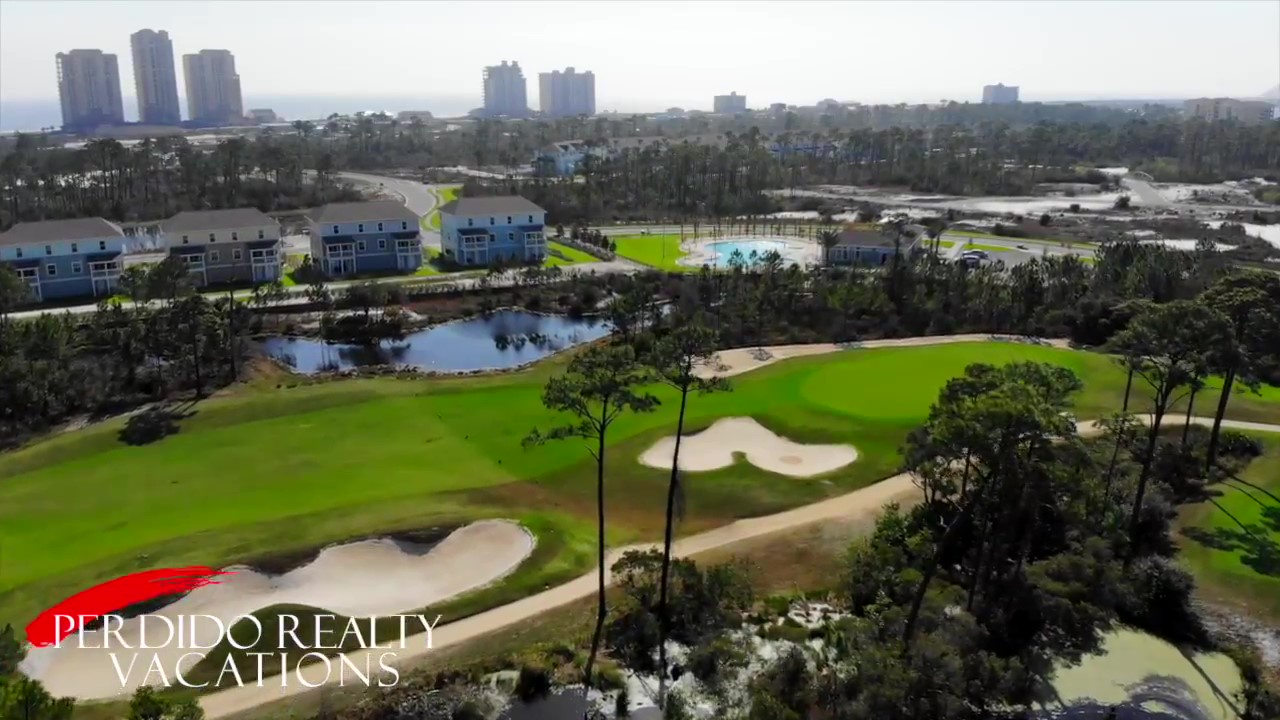 Lost Key Resort Community Aerial of Golf Course