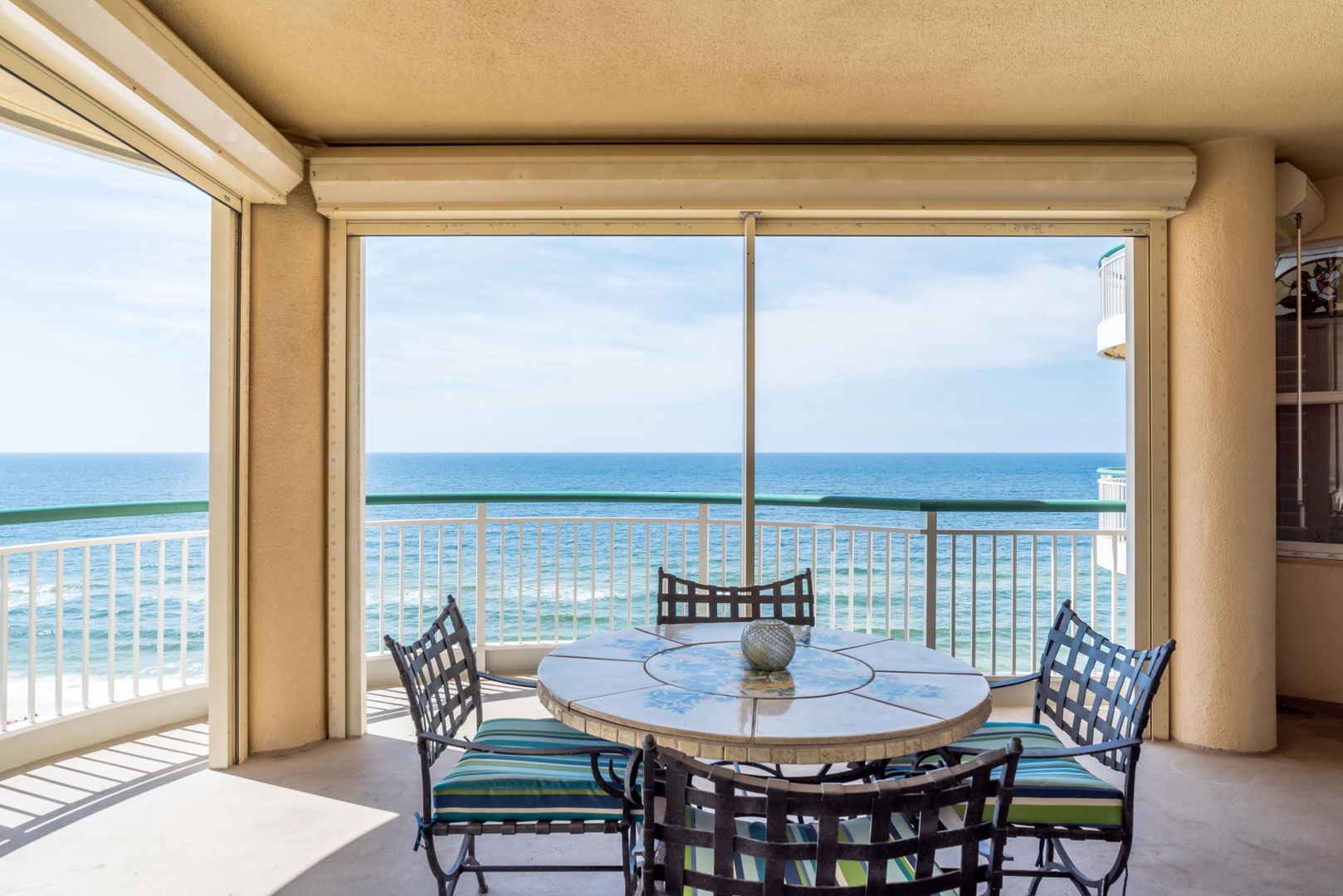 Beach Colony West 9A Balcony with Expansive Views