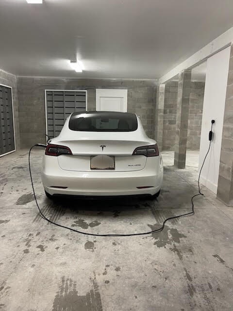 Lost Key Barefoot Bungalow Electric Car Charger in Garage