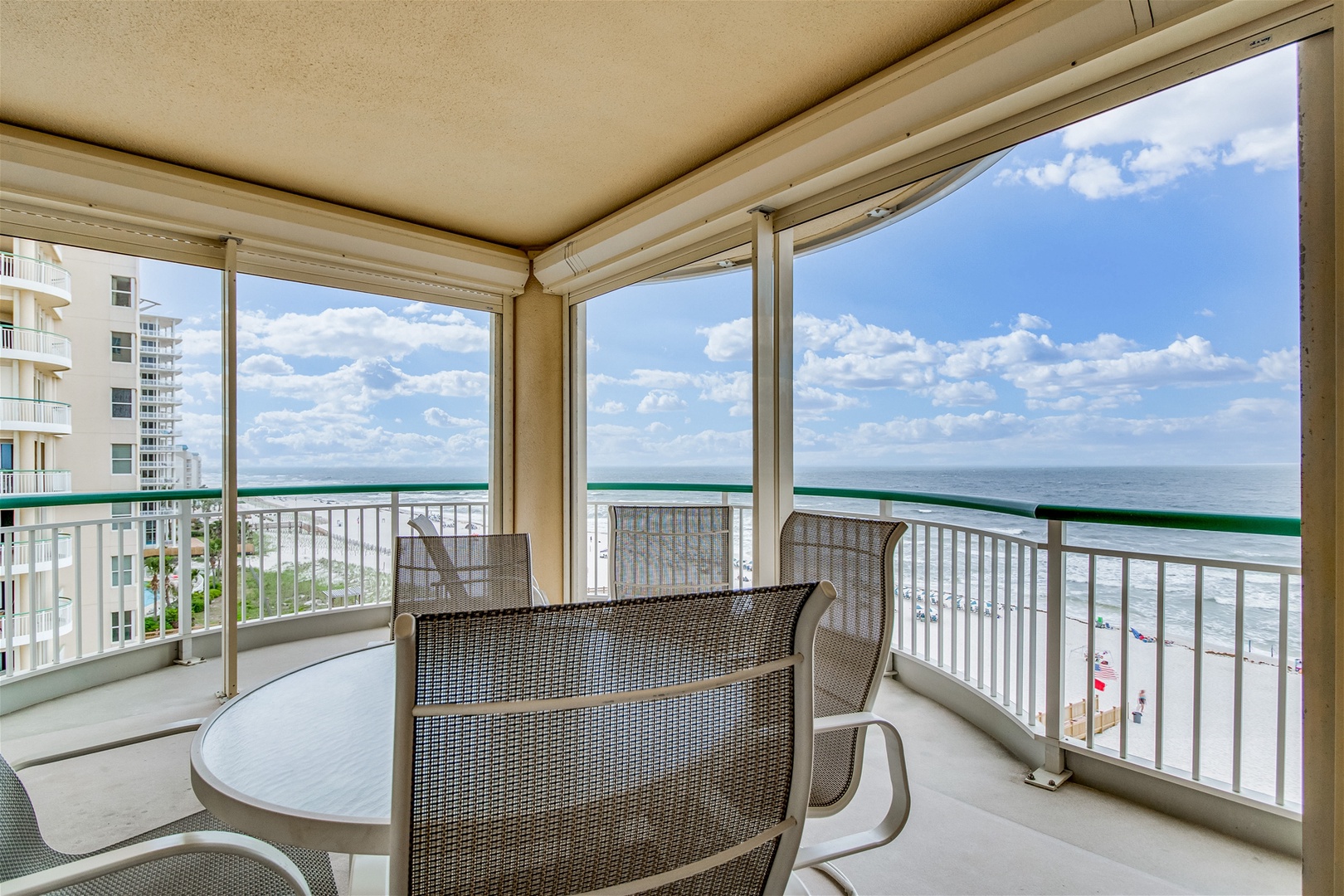 Beach Colony West 6A Balcony with Expansive Views