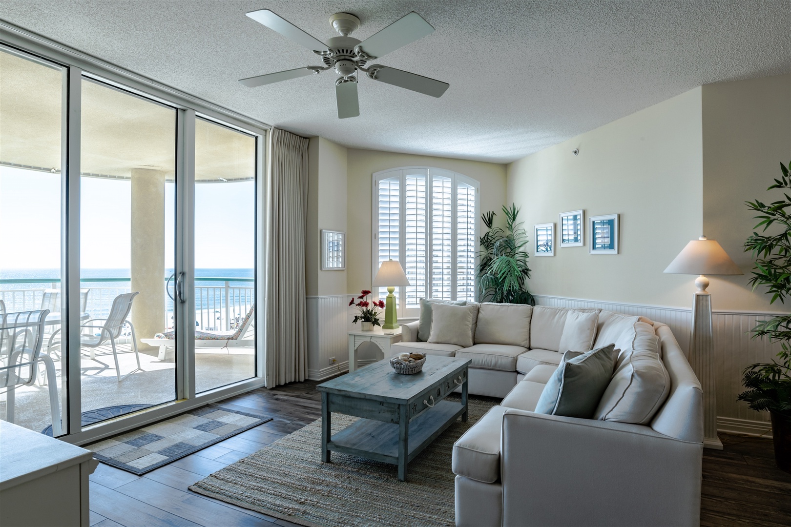 Beach Colony East Unit 3C Living Room