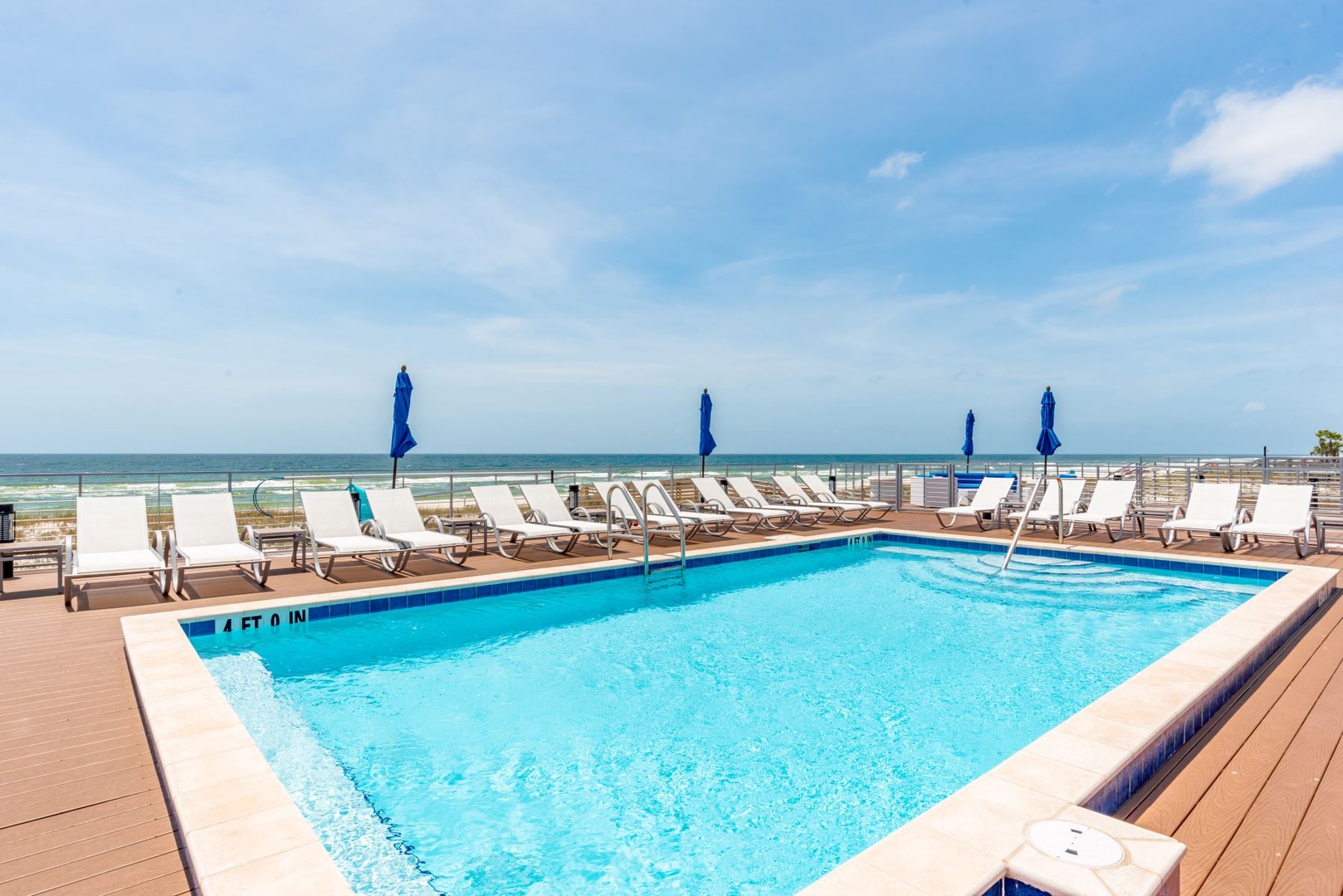 Lost Key Resort Community Beach Club Pool And Chairs