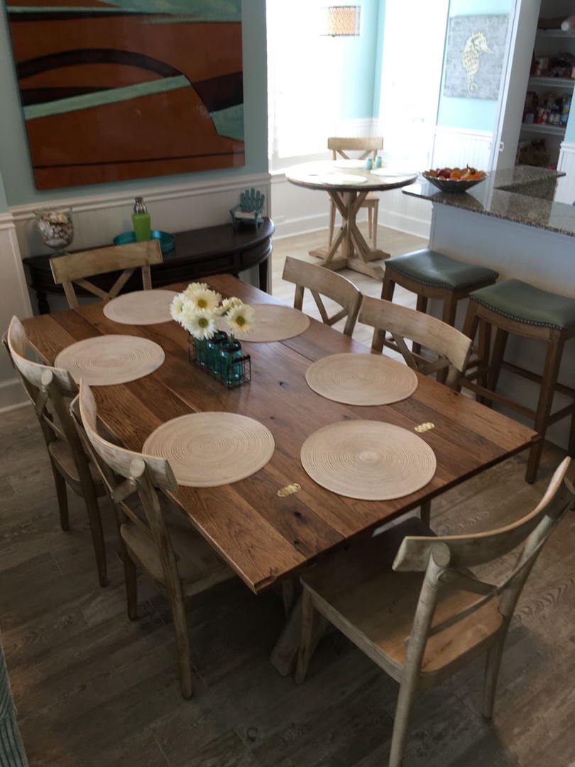Beach Colony Tower 12D Dining Table For Six