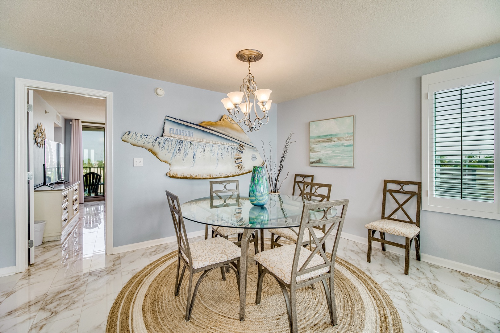 Perdido Towers 305 Dining Room