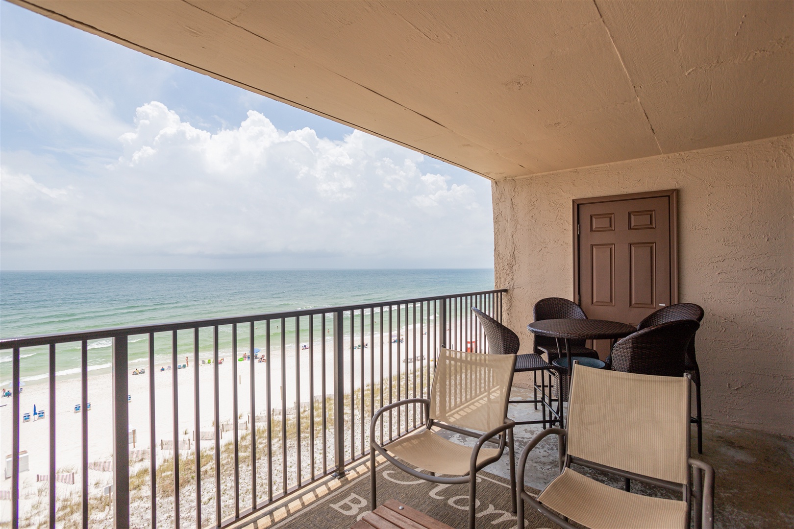 Ocean Breeze East 601 Balcony with Expansive Views