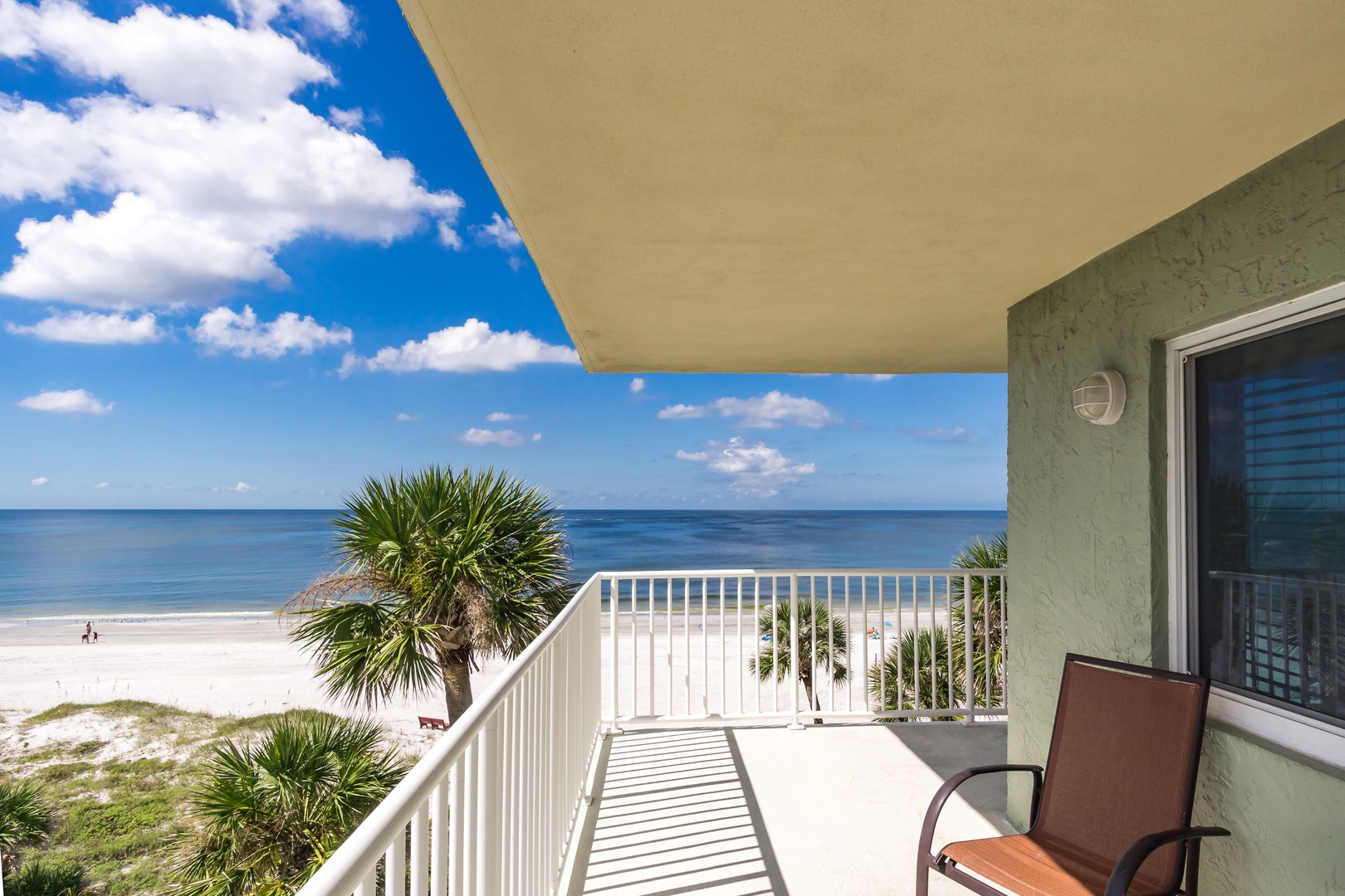 Wrap balcony provides extra outdoor space