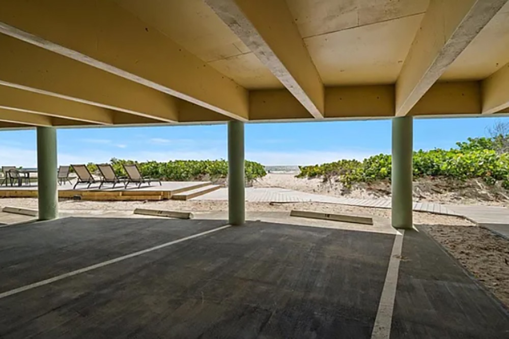 Walk right out to the beach from your condo