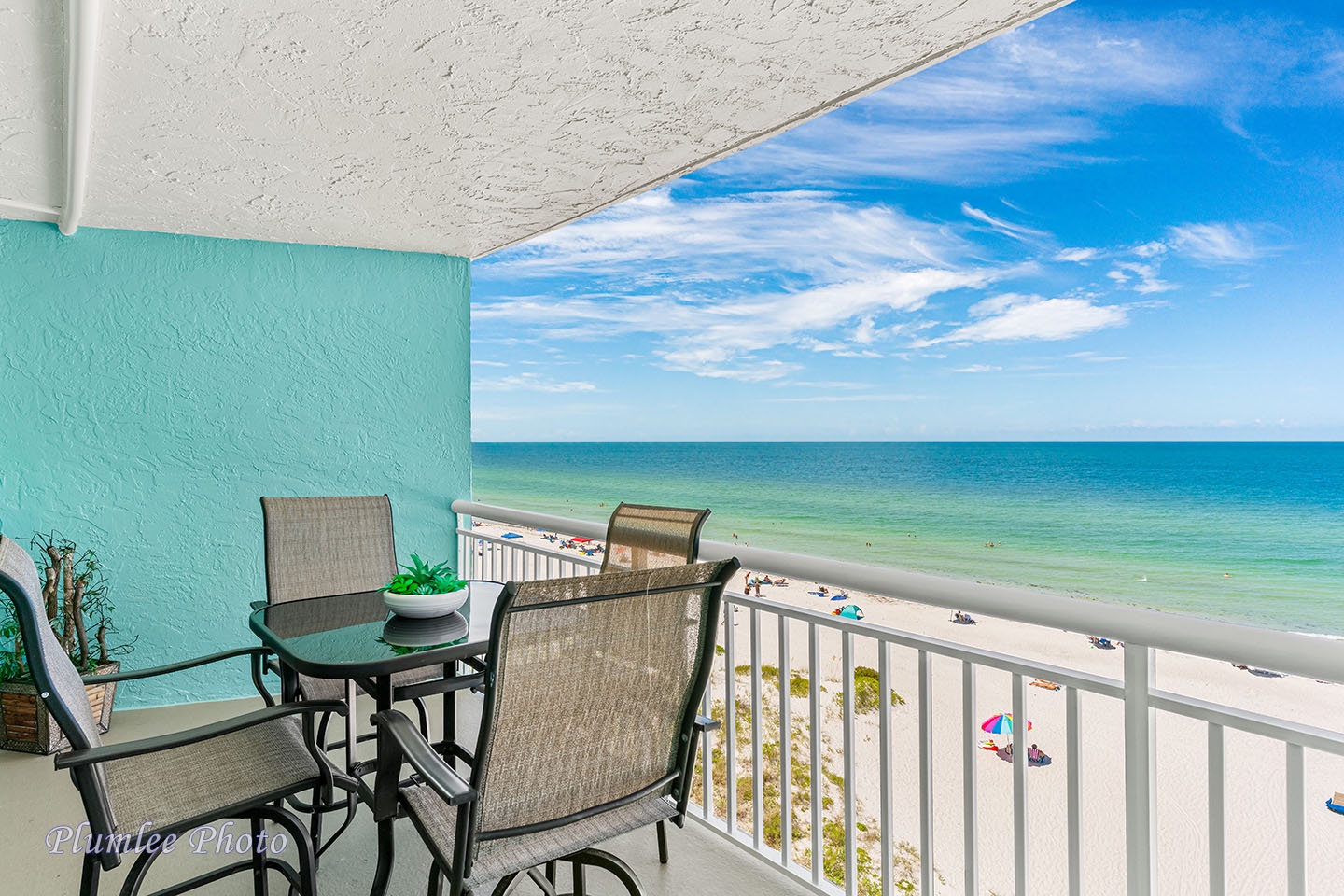 Amazing Gulf view on private balcony