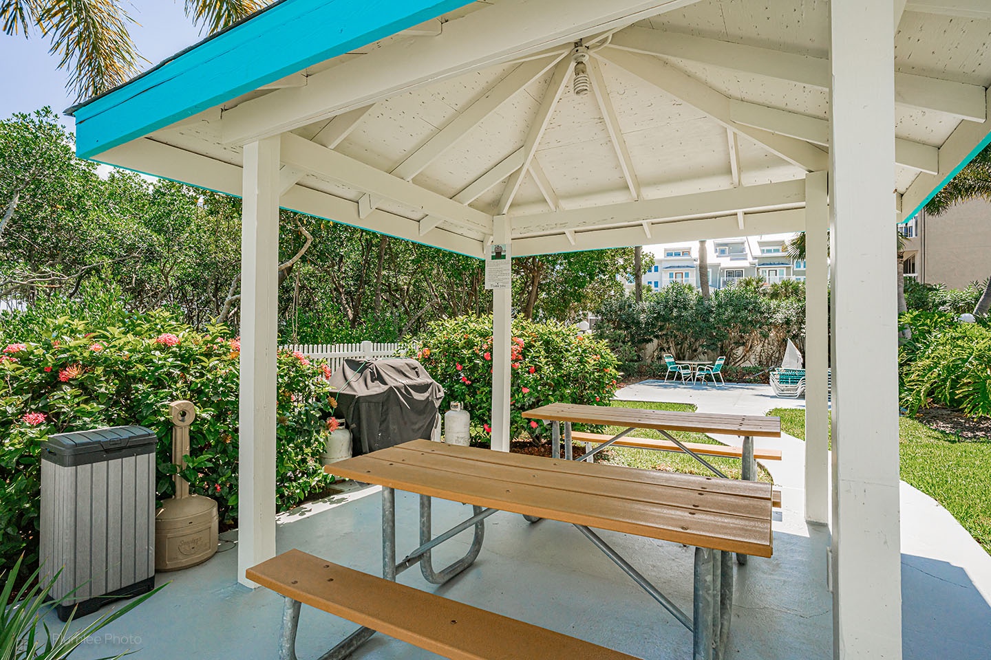Covered picnic area