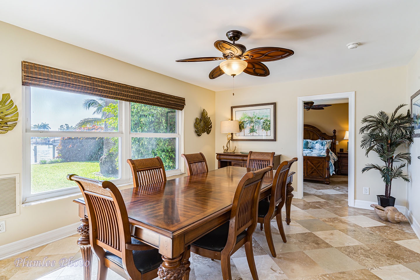 Ceiling fans and solid floors