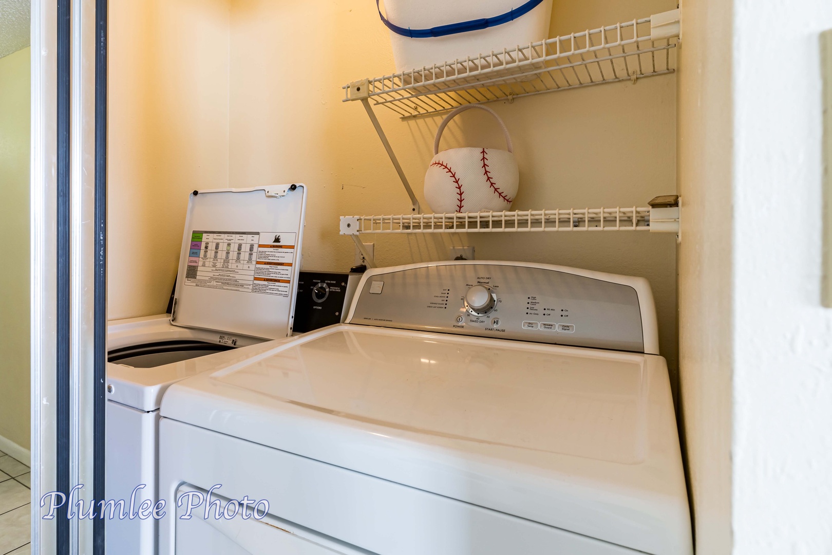 Full size washer and dryer