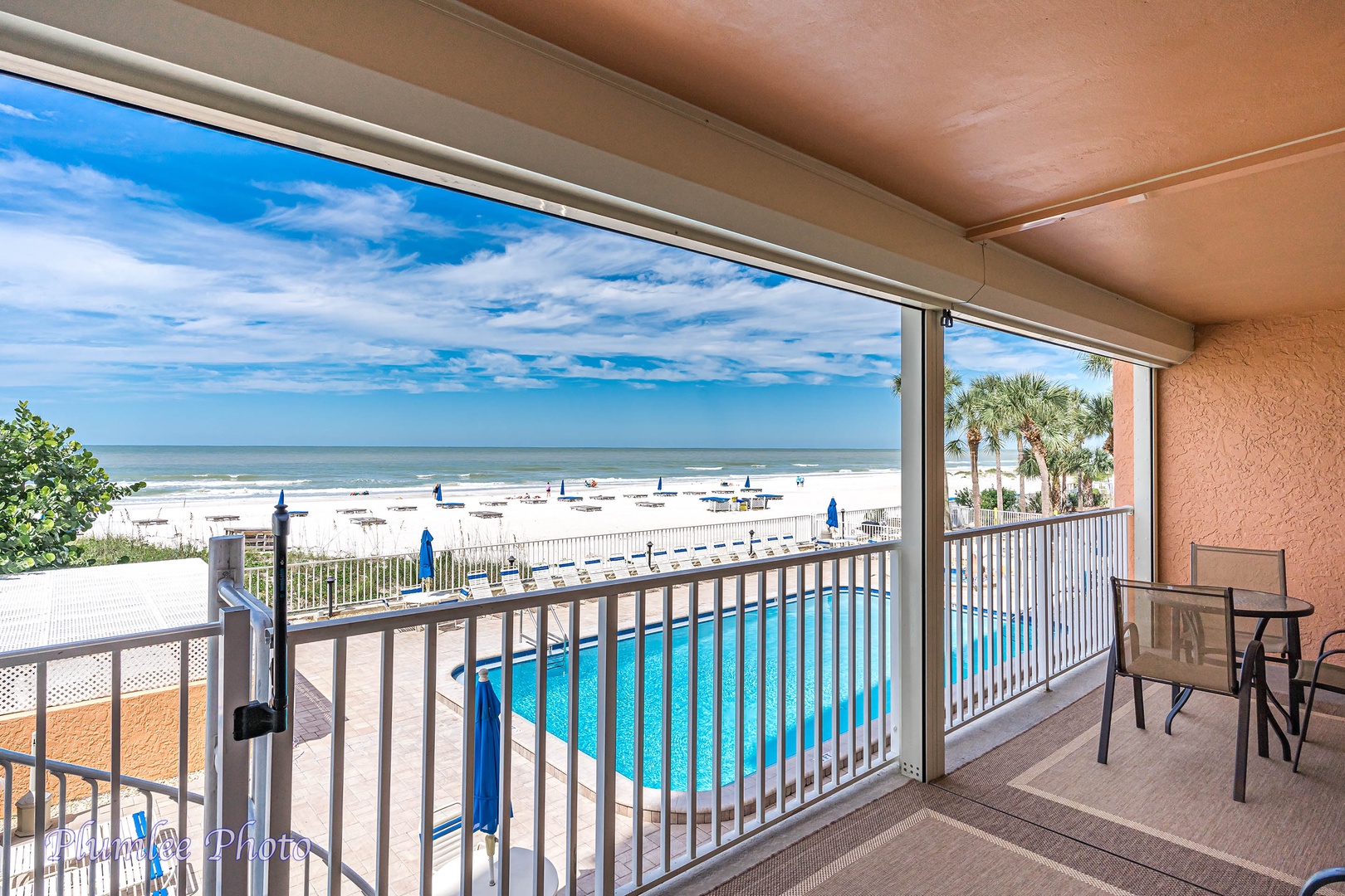 Gorgeous View from your Private Covered Balcony