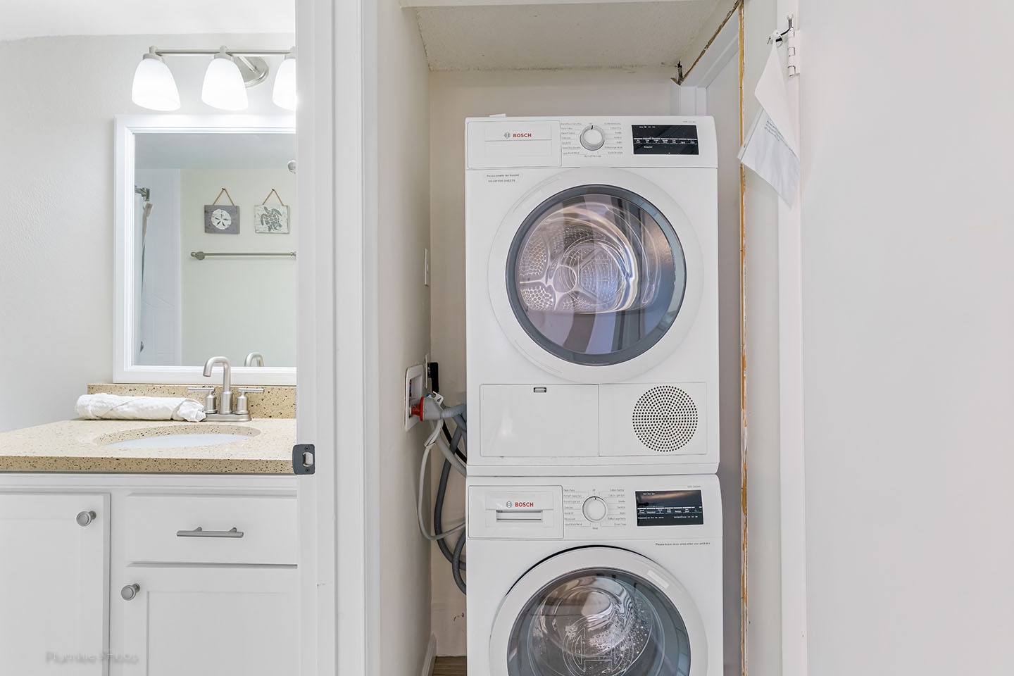 Washer and dryer in condo