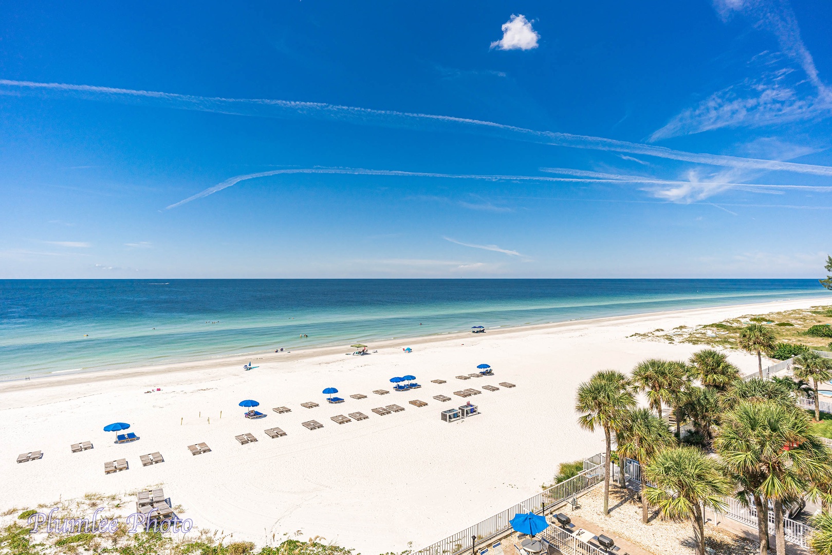 Looking slightly northward up the beach