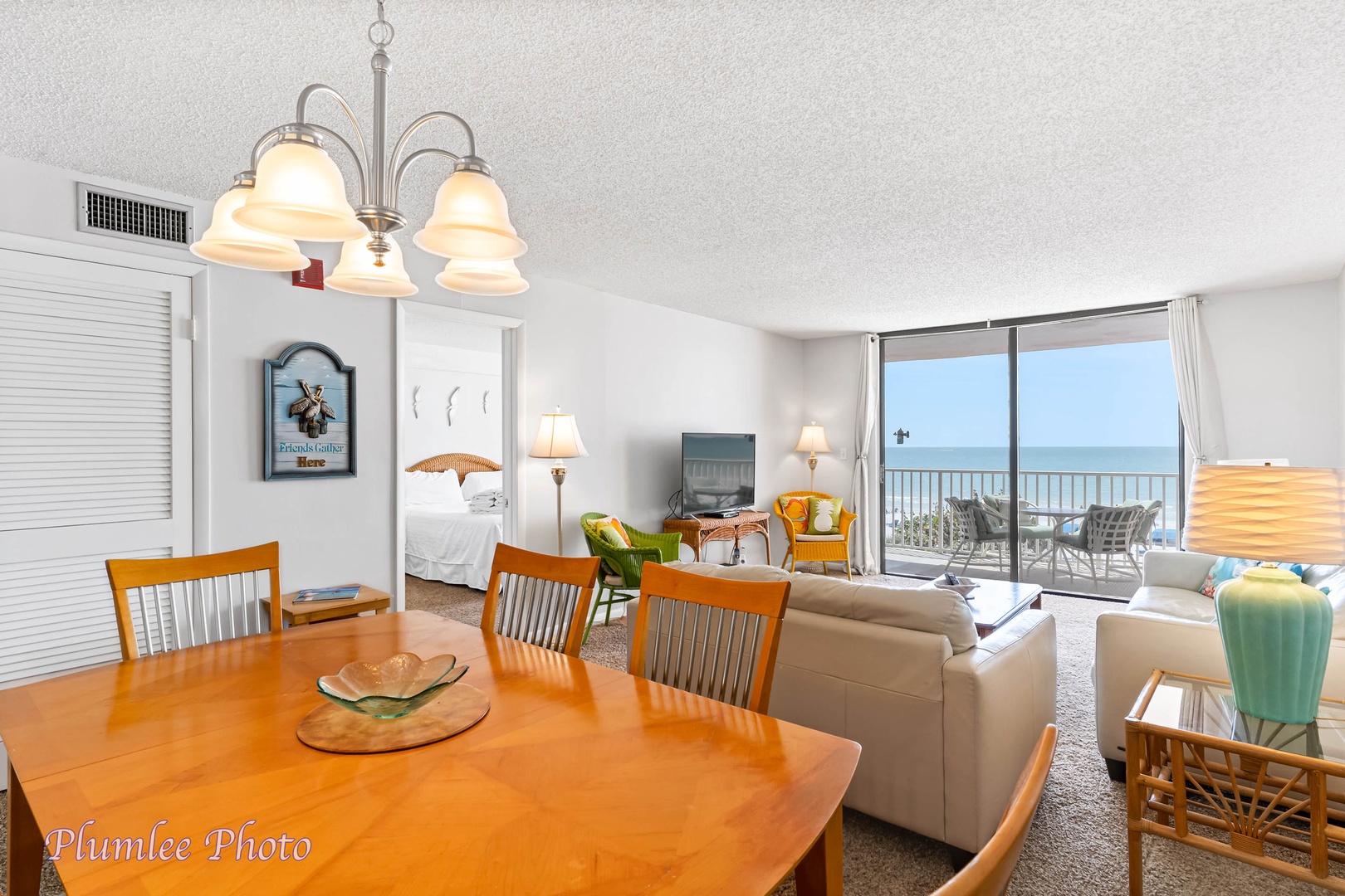 Dining area for meals and game night