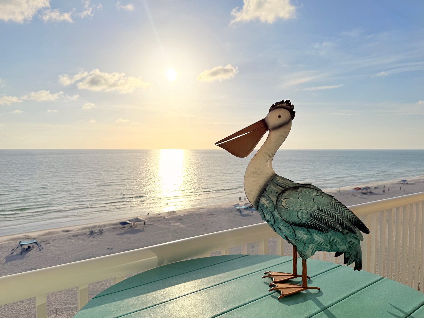 Wake to glowing sunrises over soft sand and gentle waves—your private balcony perch overlooks a tranquil beach waiting just steps away.