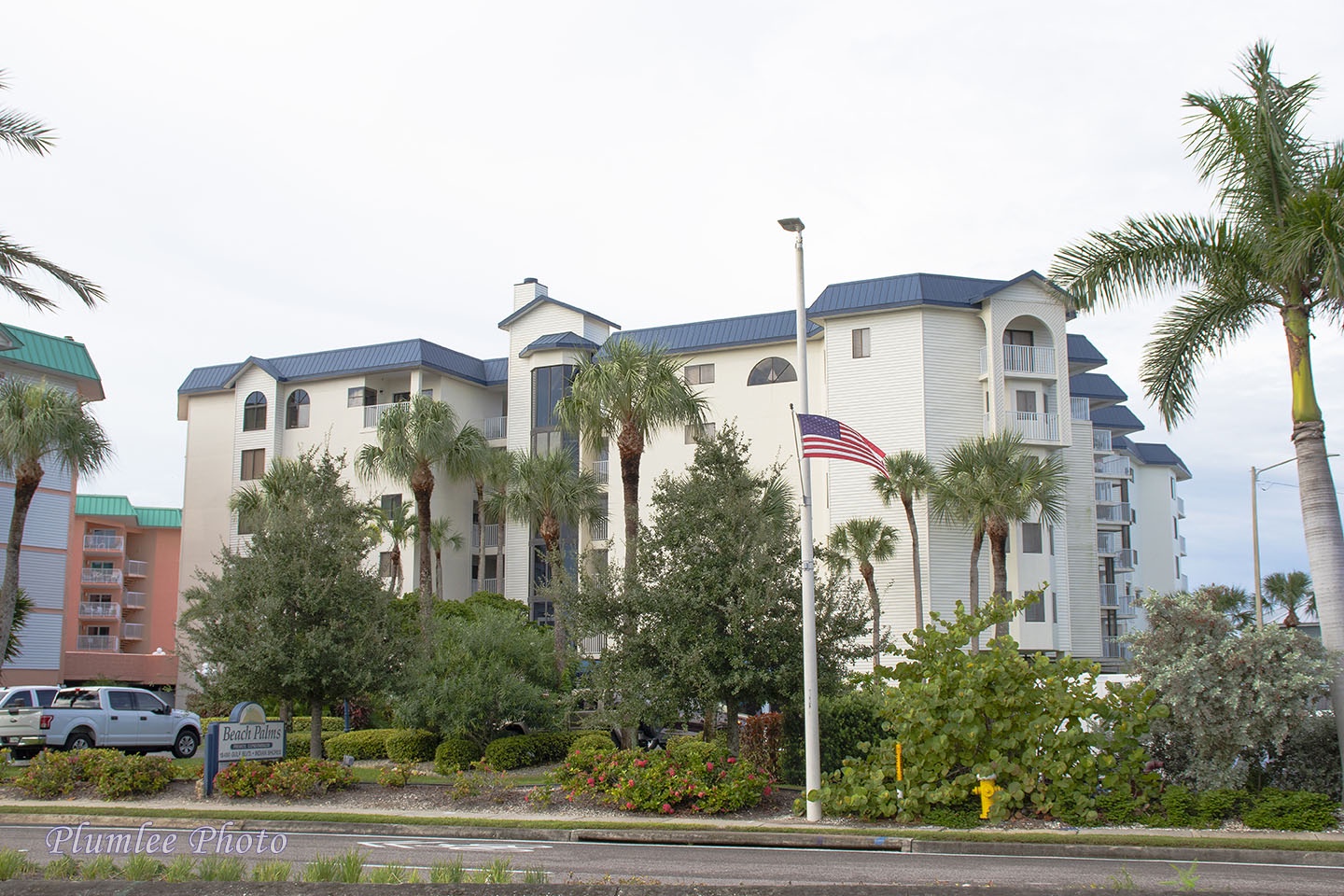 The Beach Palms building located on Gulf Boulevard on Indian Shores.