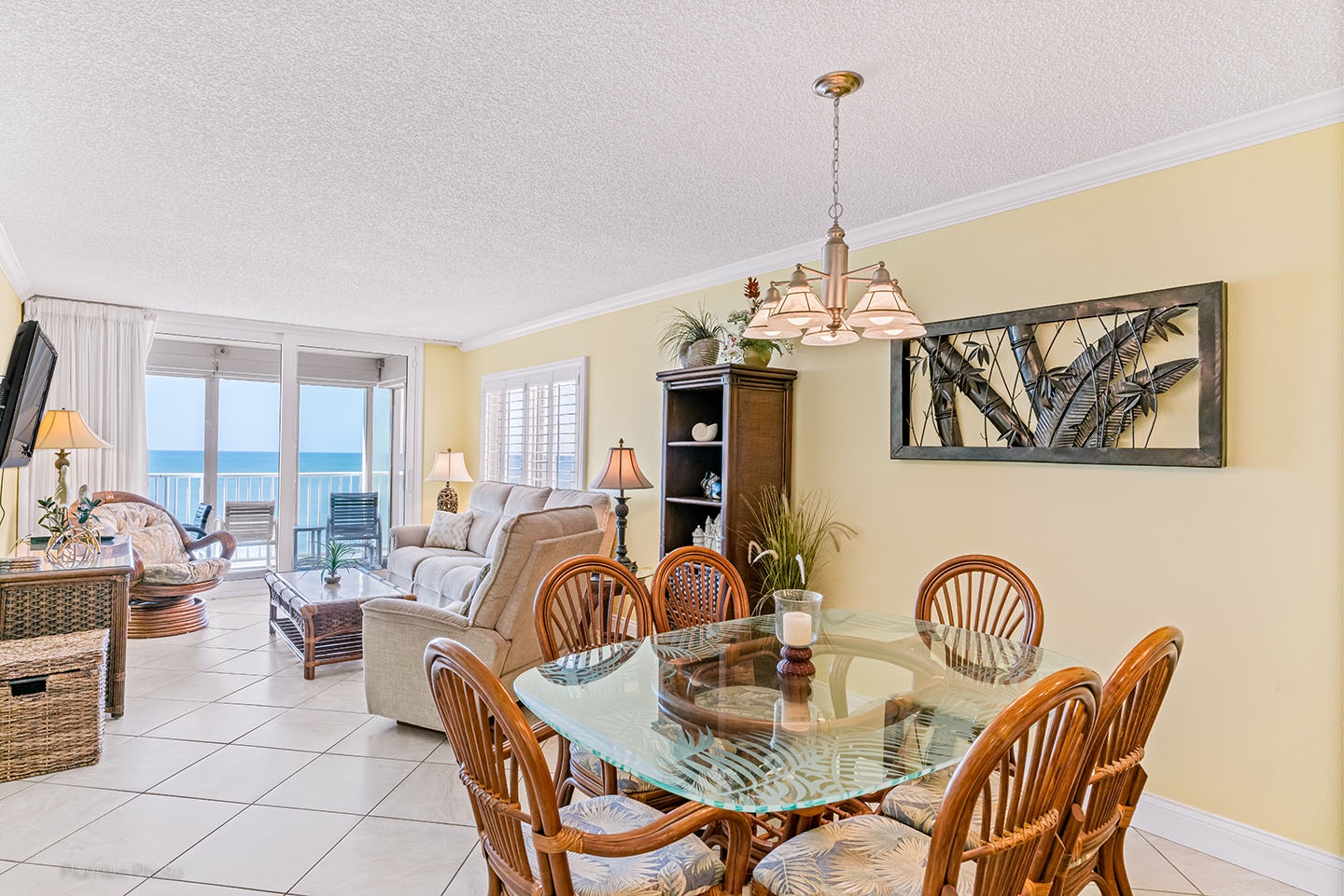 Open floor plan living