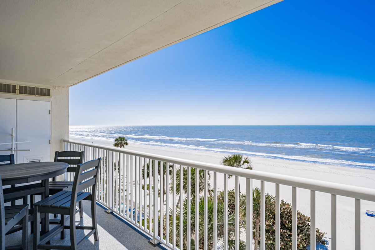 Wake to endless ocean views from your private balcony, where morning coffee meets pristine beach stretches.