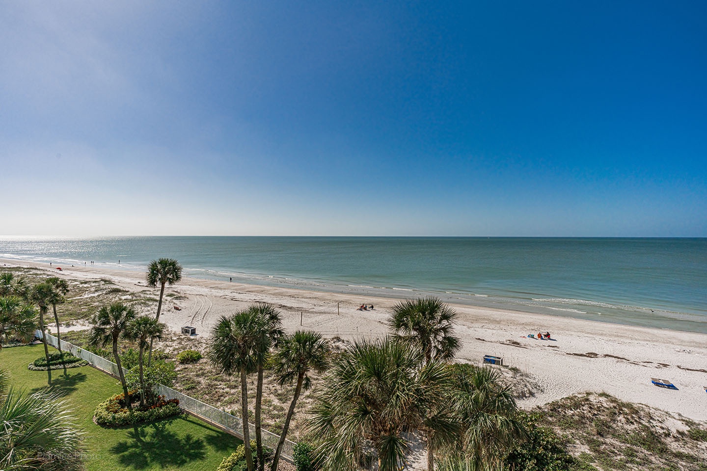Looking slightly south down beach