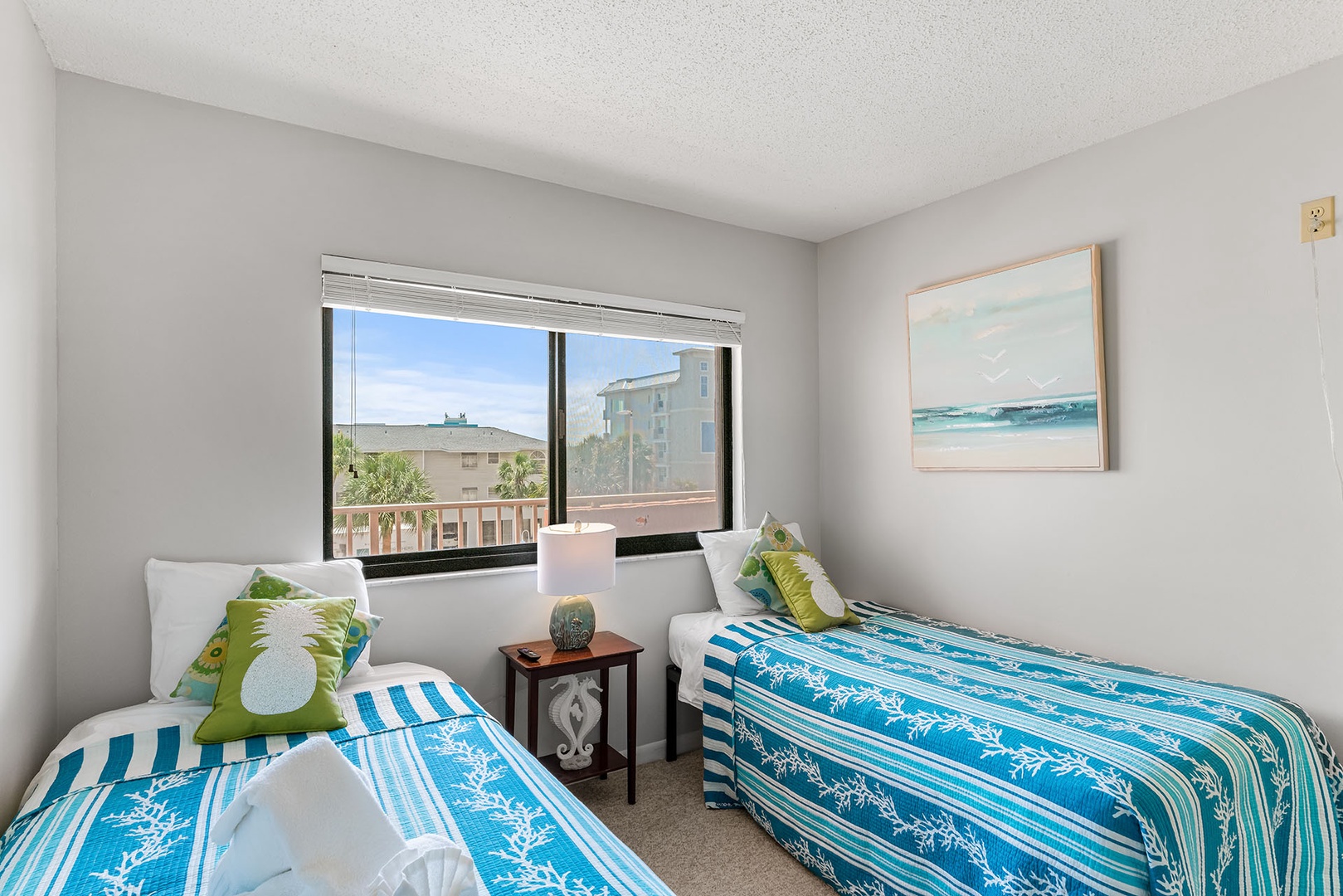 3rd bedroom has view of Intracoastal across street