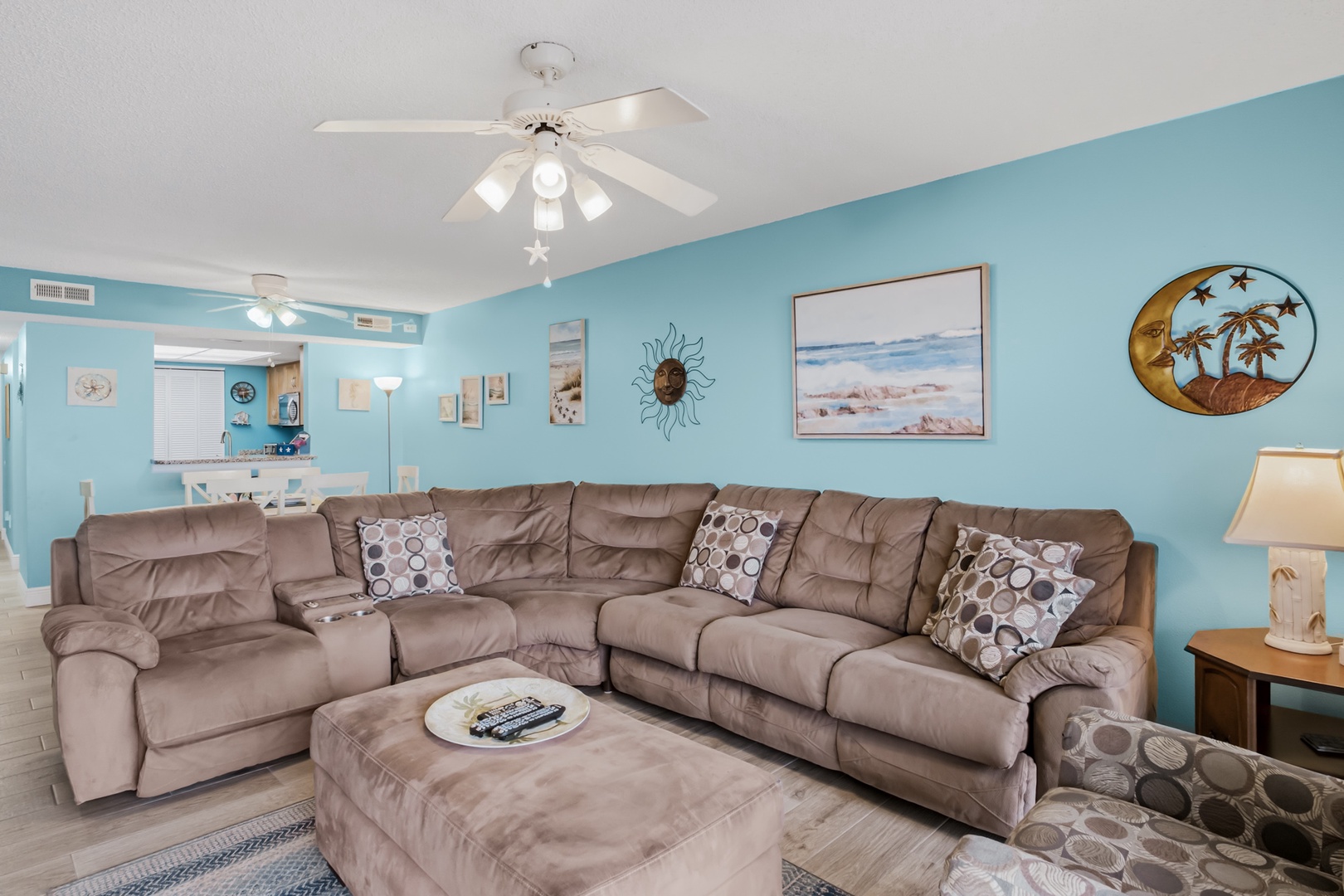 Open floor plan and FREE WiFi