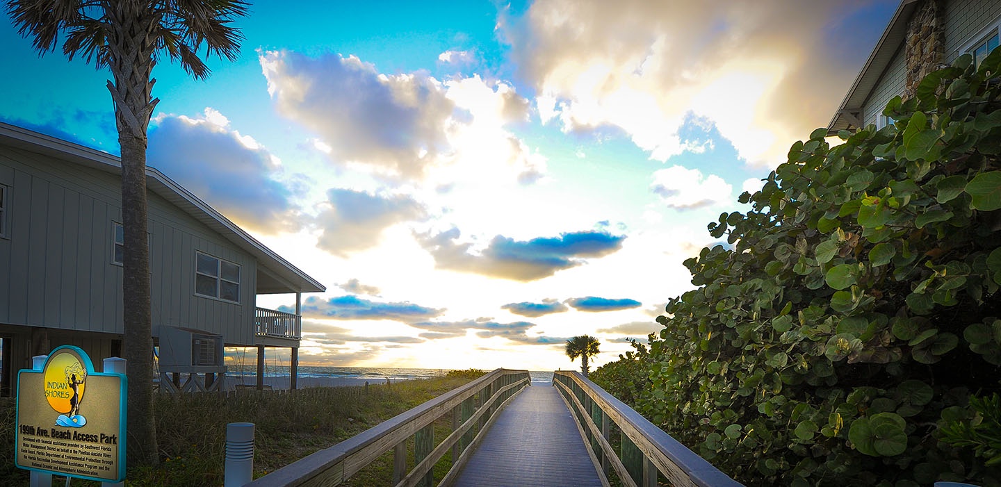 Beach walkover