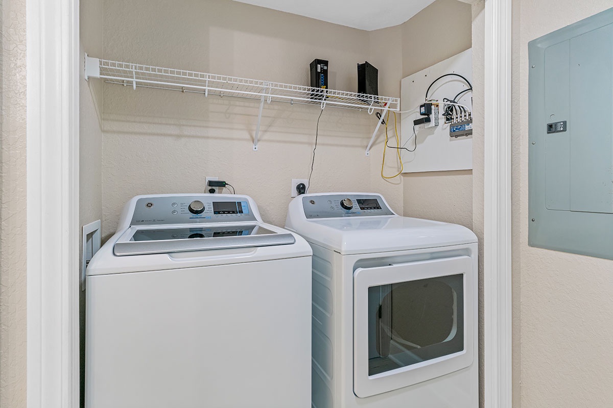 Washer and Dryer inside condo