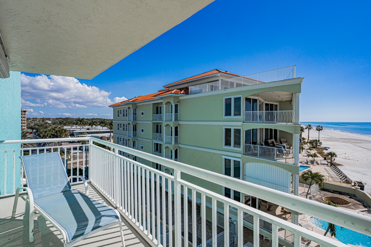 Step onto your private wrap-around balcony and soak in stunning beach views stretching to the horizon.
