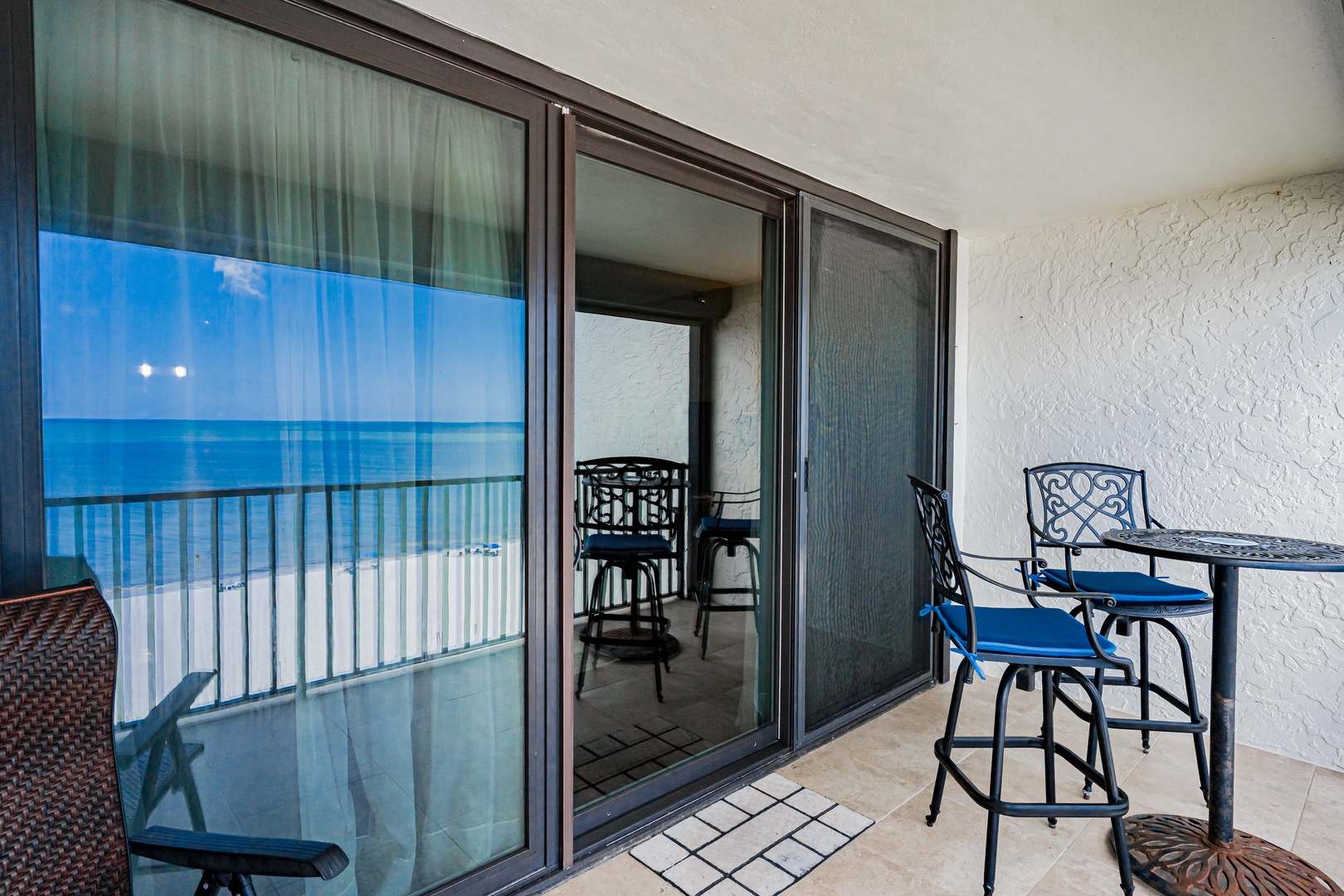 Step onto your private balcony and savor stunning ocean views. Relax at the bistro table, breathe in the salt air, and let the waves become your daily soundtrack.
