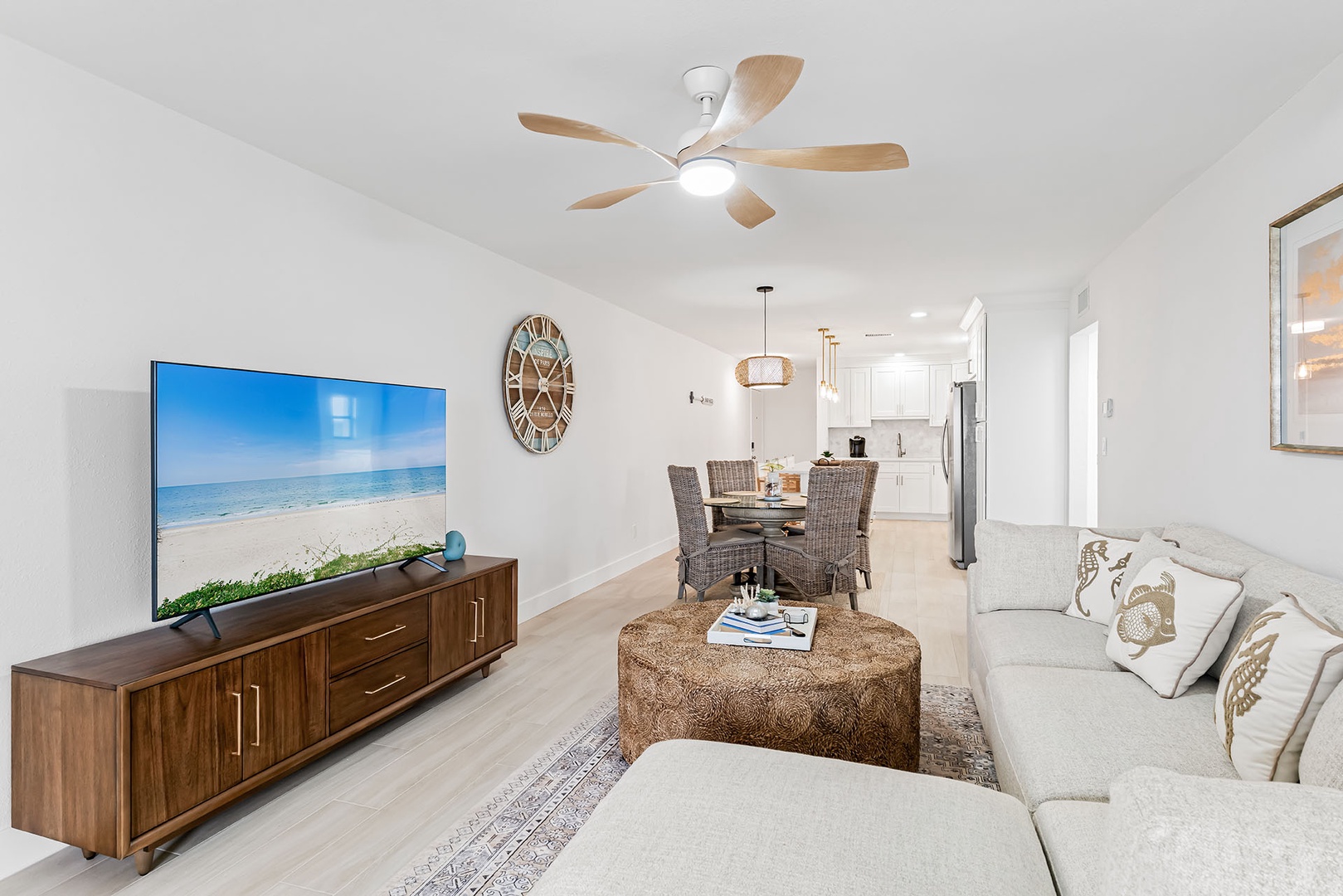 Large screen smart TV