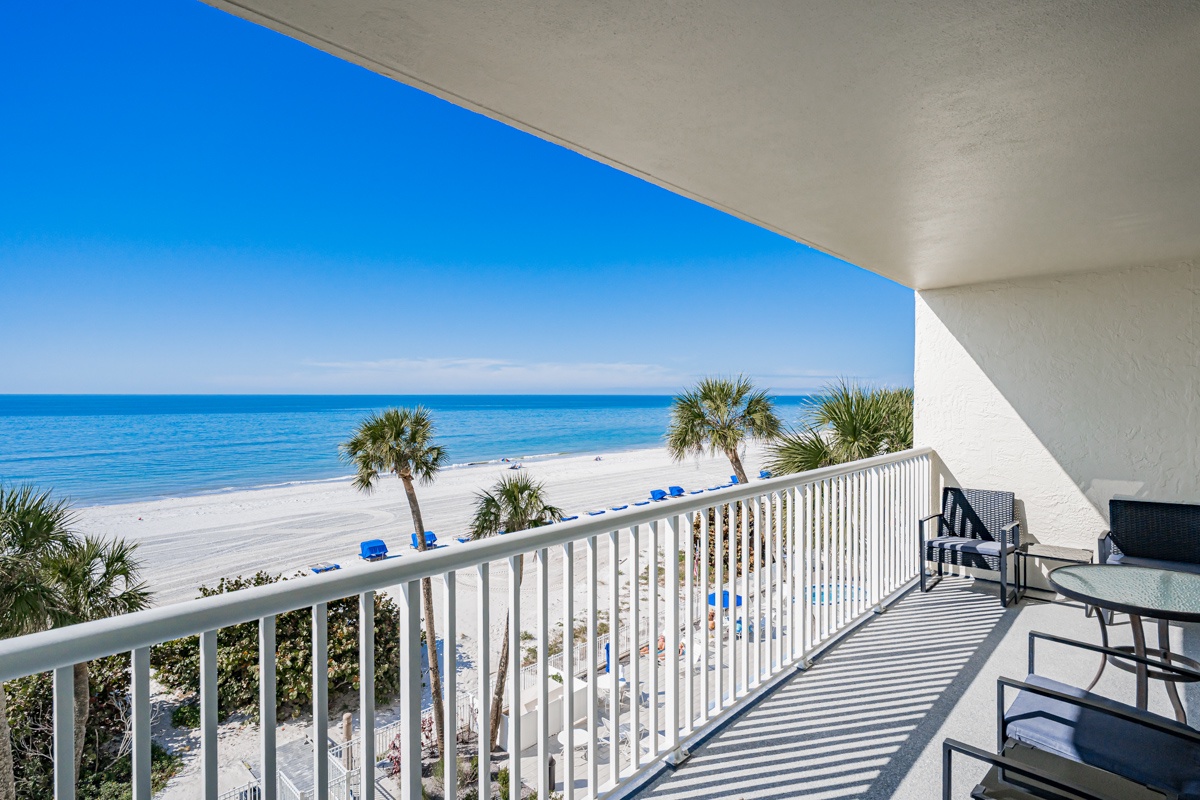 Wake up to stunning ocean views from your private balcony, where morning coffee meets endless blue horizons and gentle sea breezes.