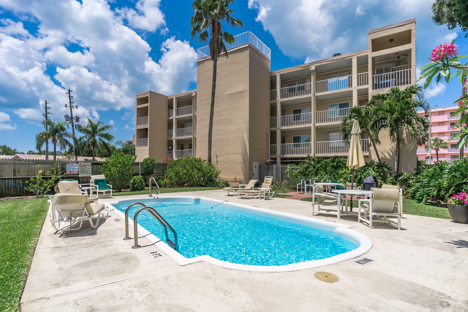 Shalimar condo building in Indian Rocks Beach.