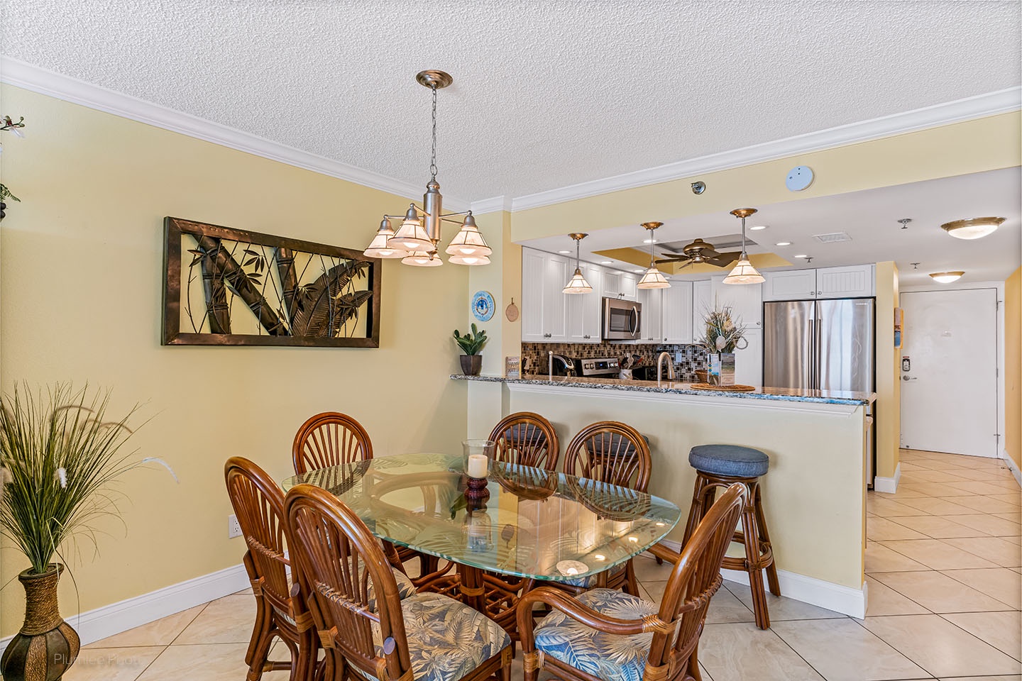 Dining area for family meals