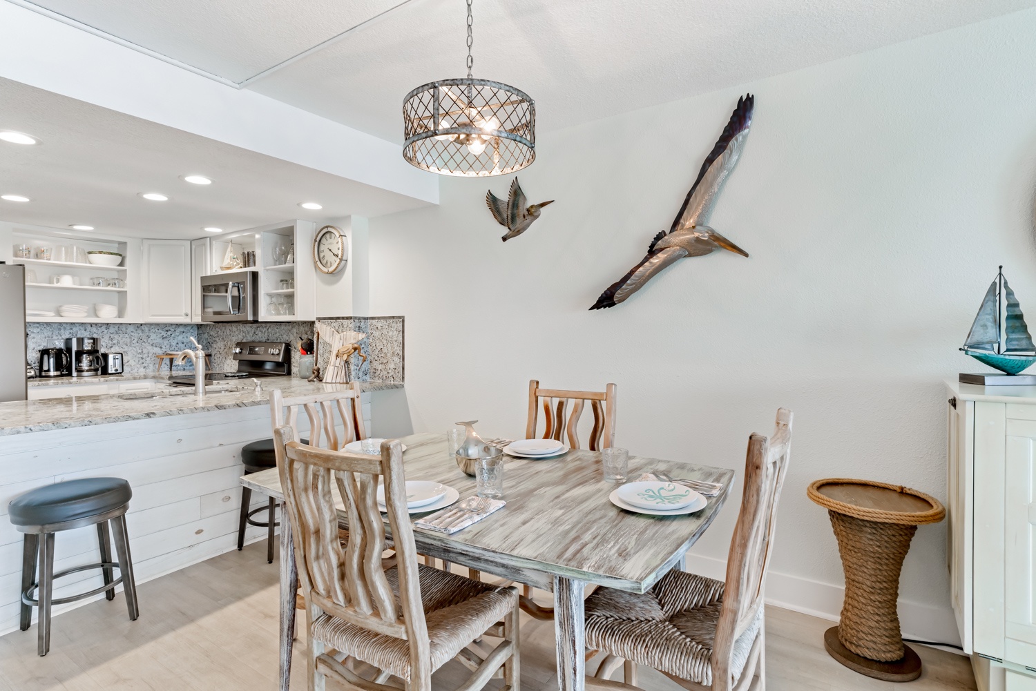 Dining area perfect for family meal