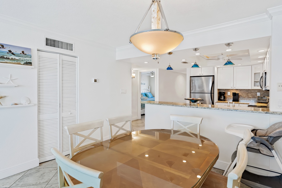 Your open-concept dining and kitchen space flows seamlessly, creating the perfect setting for memorable meals together.