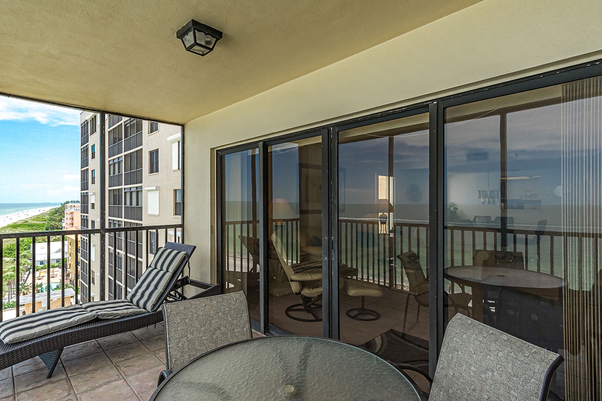 Step onto your private balcony and soak in stunning ocean views while enjoying morning coffee or evening cocktails at your outdoor table.