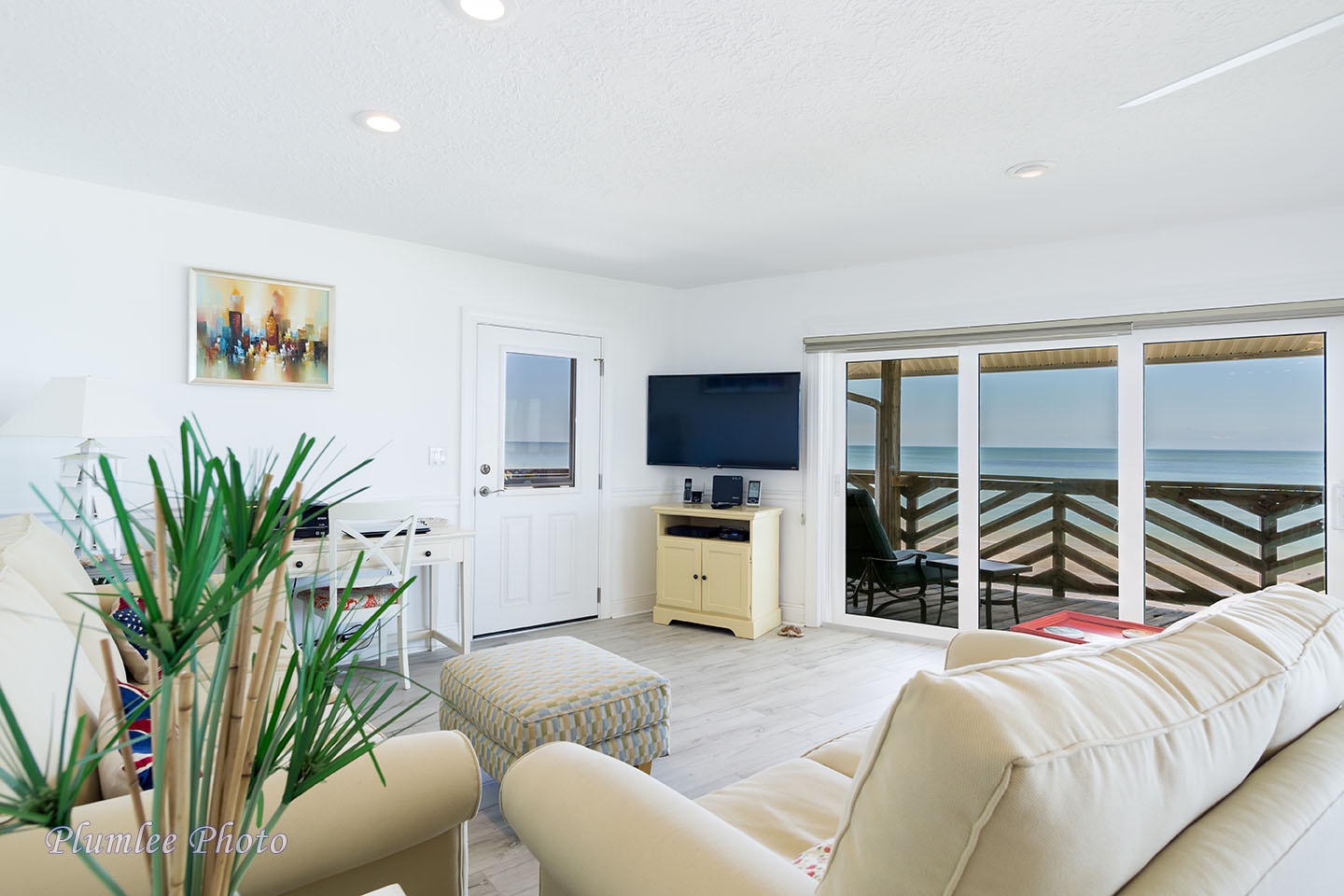 Living Room with Desk