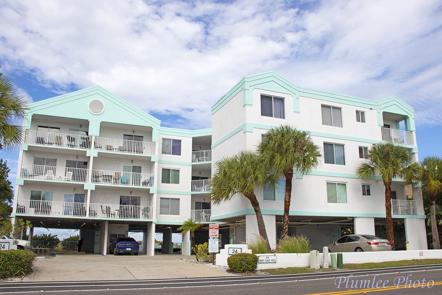 The street side of the West Coast Vista Building.