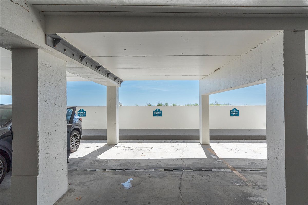 Assigned undercover parking space