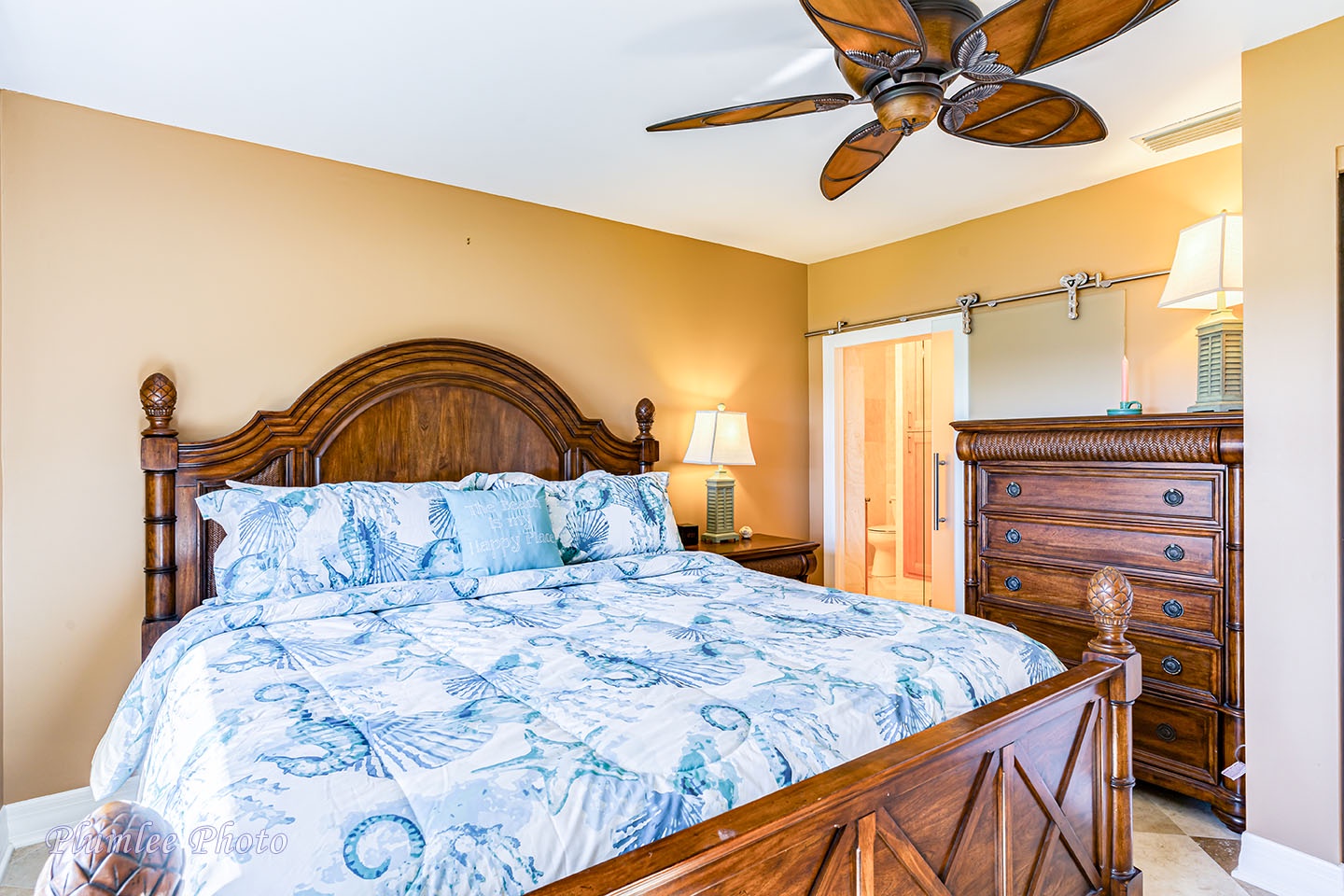 Master bedroom has ensuite bathroom