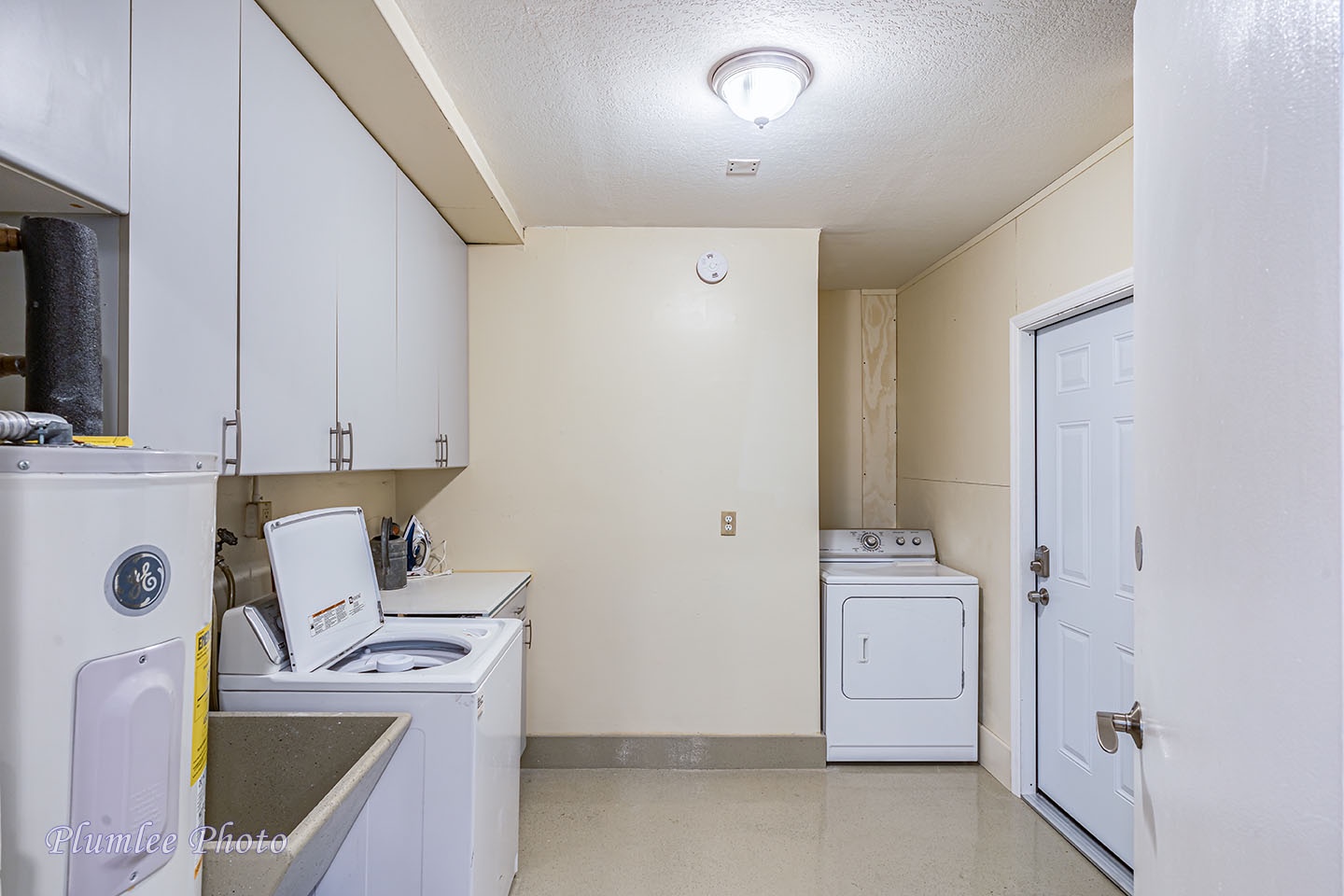 Washer and dryer inside house