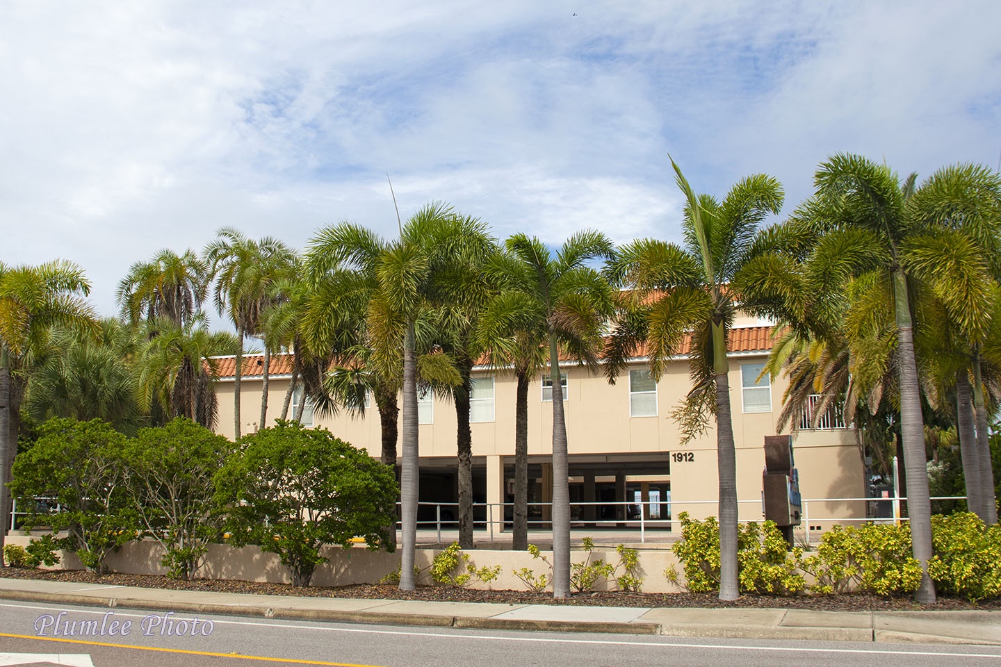 The street side of the Oceanway building.