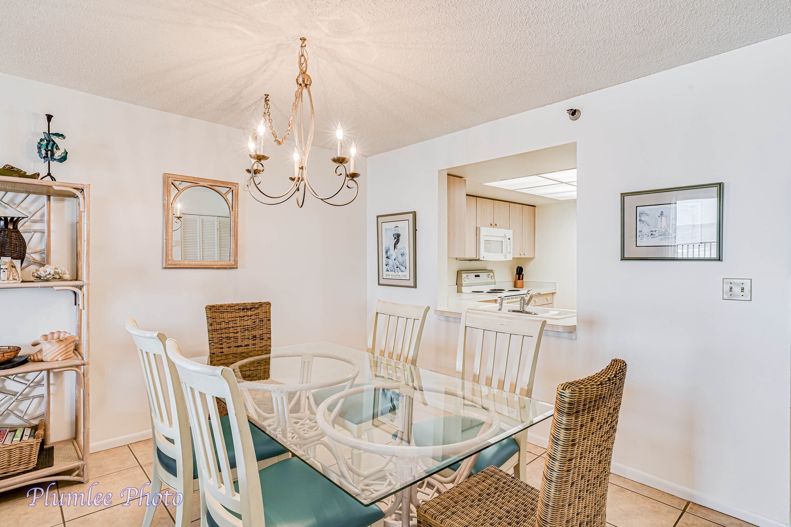 Dining area for meals and game night