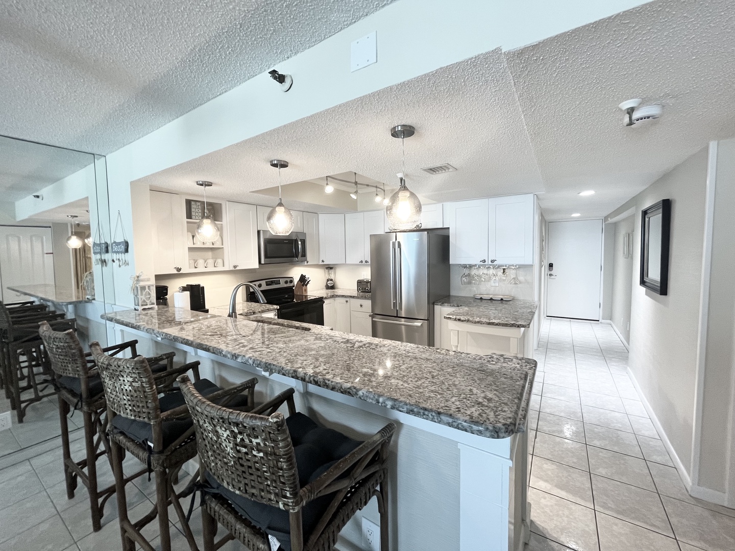 Additional bar seating