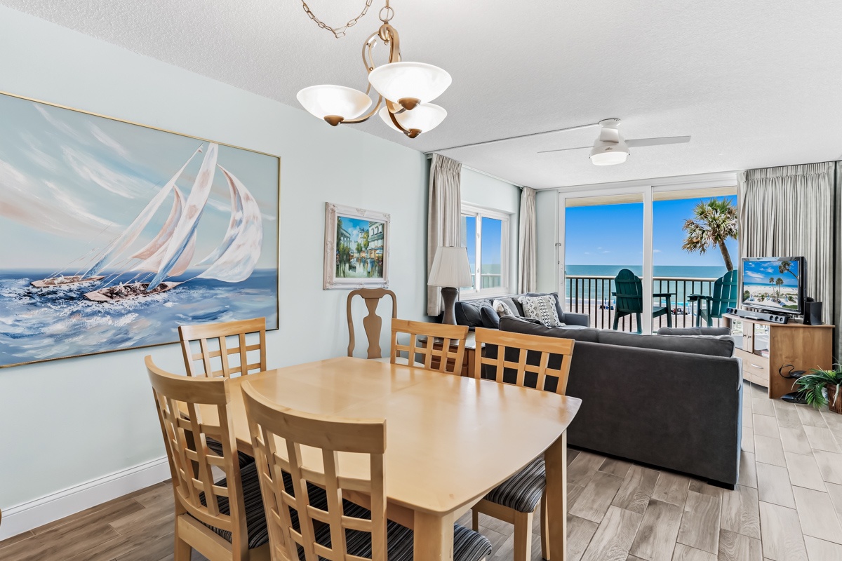 Soak up stunning ocean panoramas from your bright, open-plan retreat. Your balcony overlooks the sea, inviting you to unwind with the gentle sound of waves just beyond your door.