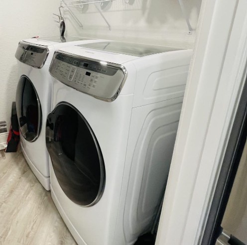 Washer and Dryer inside condo