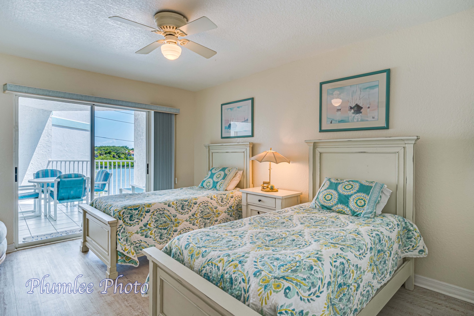 2nd bedroom view of Intracoastal Waterway