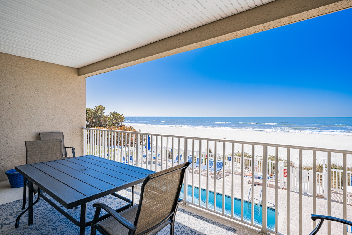 Step onto your private balcony and savor morning coffee with breathtaking ocean views stretching endlessly before you.